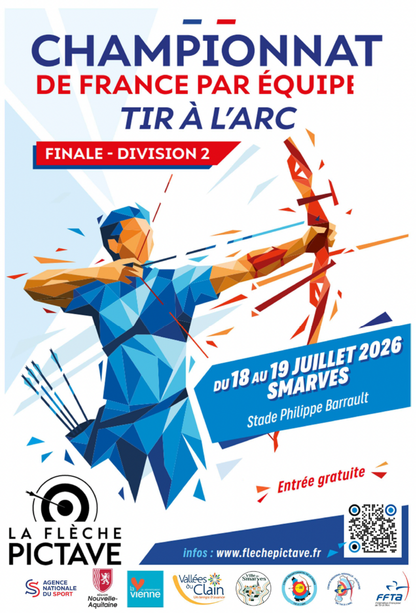 FINALE DU CHAMPIONNAT DE FRANCE D2 à SMARVES - 2026