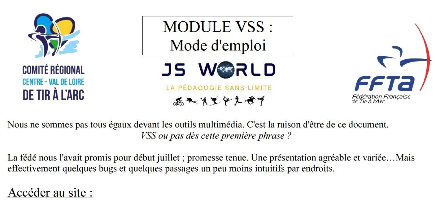 Une aide pour le module VSS (violences sexistes et sexuelles)