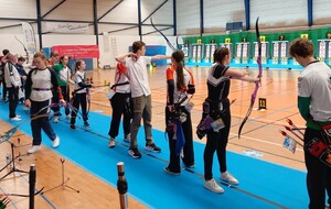 Première volée d'echauffement