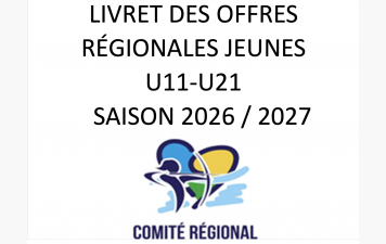 Stage Régional Jeune de Octobre au CREPS de Bourges