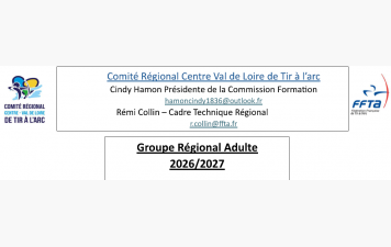 Groupe Régional Adultes