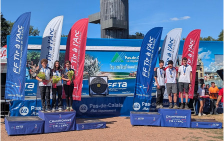 podiums U18 BB