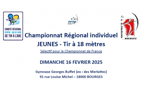 Championnat Régional Tir à 18m - JEUNES