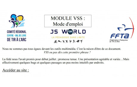 Une aide pour le module VSS (violences sexistes et sexuelles)