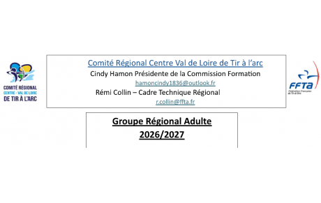 Groupe Régional Adultes