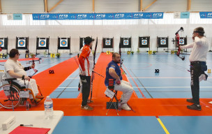 championnat de France para tir à l'arc : samedi matin