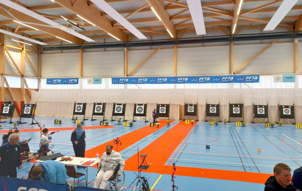 championnat de France para tir à l'arc : samedi matin